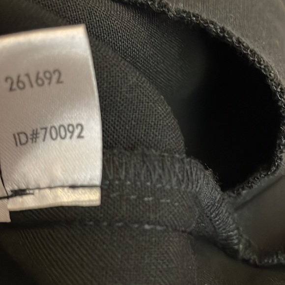 LOFT Black Knee Length Zip Back Stretchy Skirt Size 6 - Picture 10 of 11